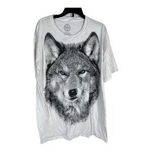 White Wolf Nature Shirt Size L